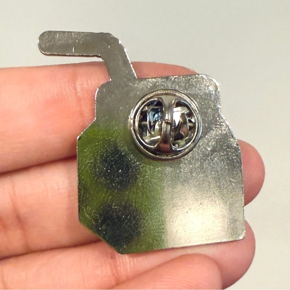 Hot Topic goth juice box grey pin - Picture 2 of 2